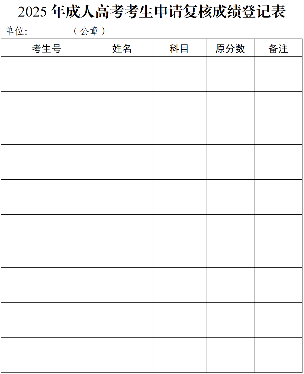 关于广东省2025年成人高考成绩公布有关工作安排的通知