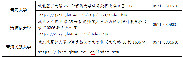 青海省2025年下半年高等教育自学考试报名报考简章